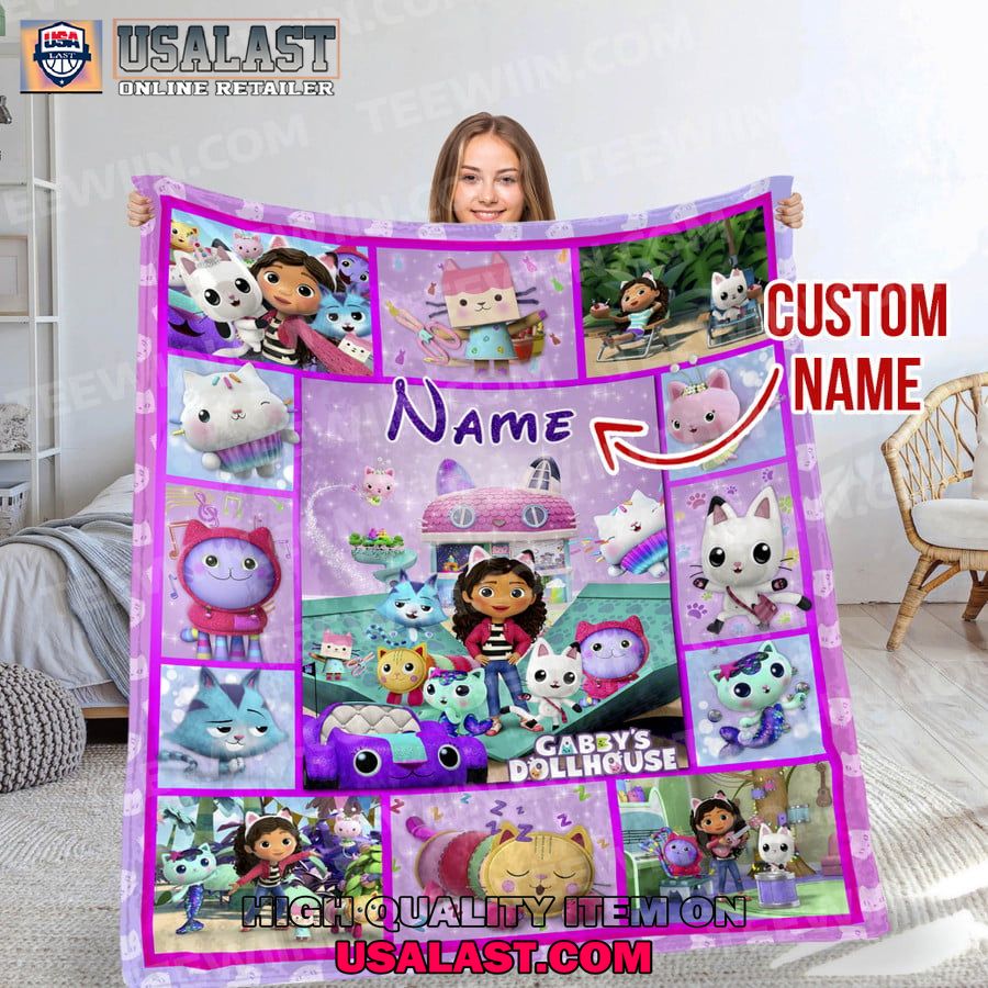 personalized gabbys dollhouse high quality fleece blanket 1 gbCoY