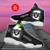 personalized las vegas raiders football team air jordan 13 best sneaker for fans