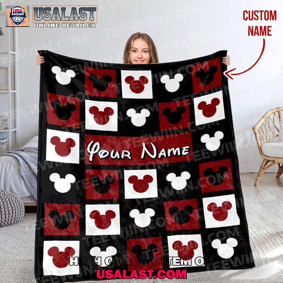 personalized mickey mouse disney premium quilt blanket 1 Ah1Qy