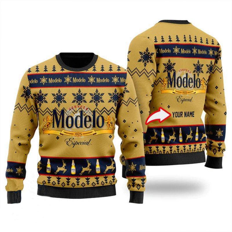 personalized modelo especial christmas ugly sweater flexiquor com 35665837785367copy