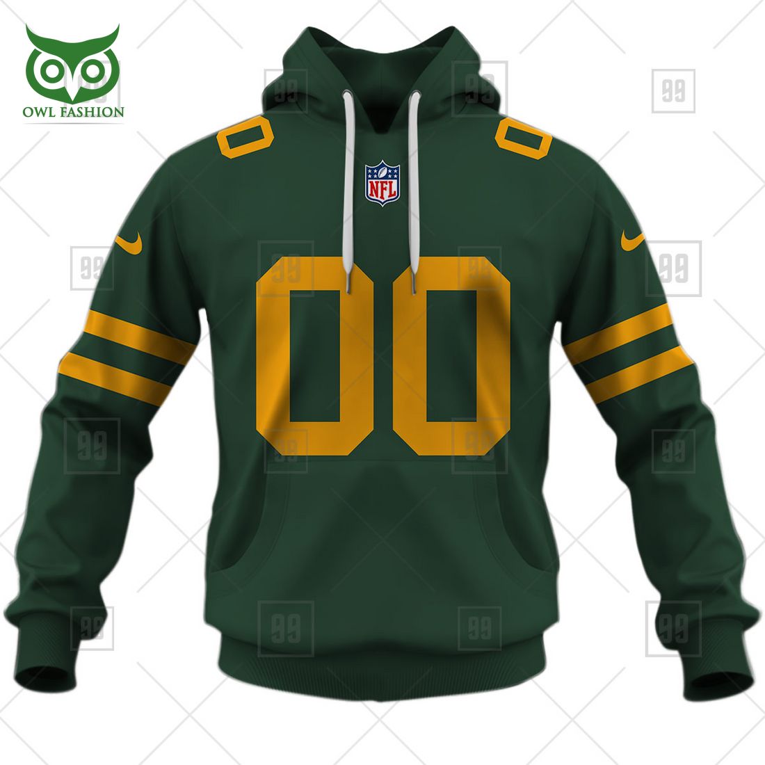 personalized nfl green bay packers alternate 3d printed hoodie t shirt sweatshirt 2 LkBrG