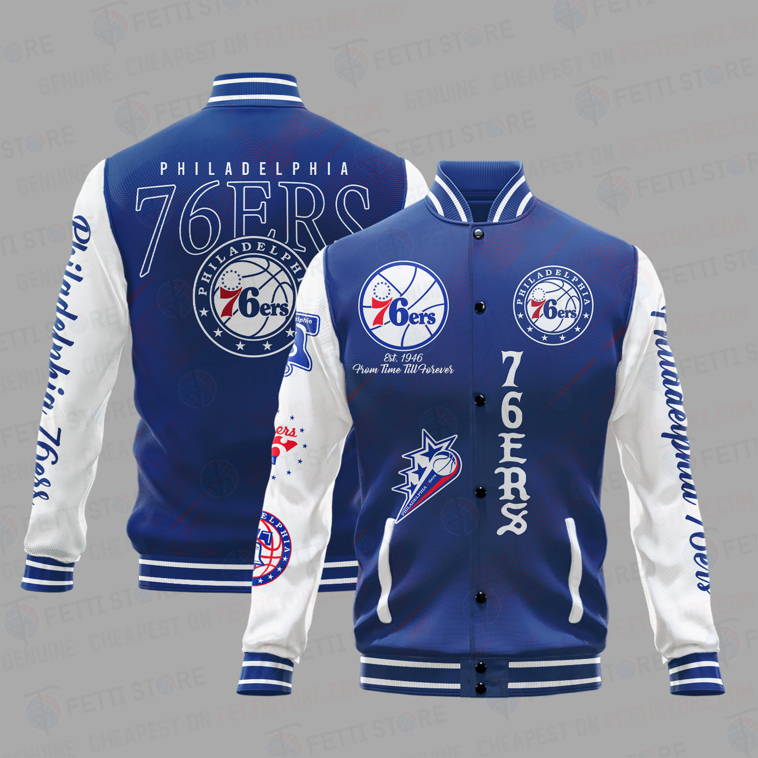 philadelphia 76ers nba baseball varsity jacket baseball jacket all over print sh1 v2 lajrz