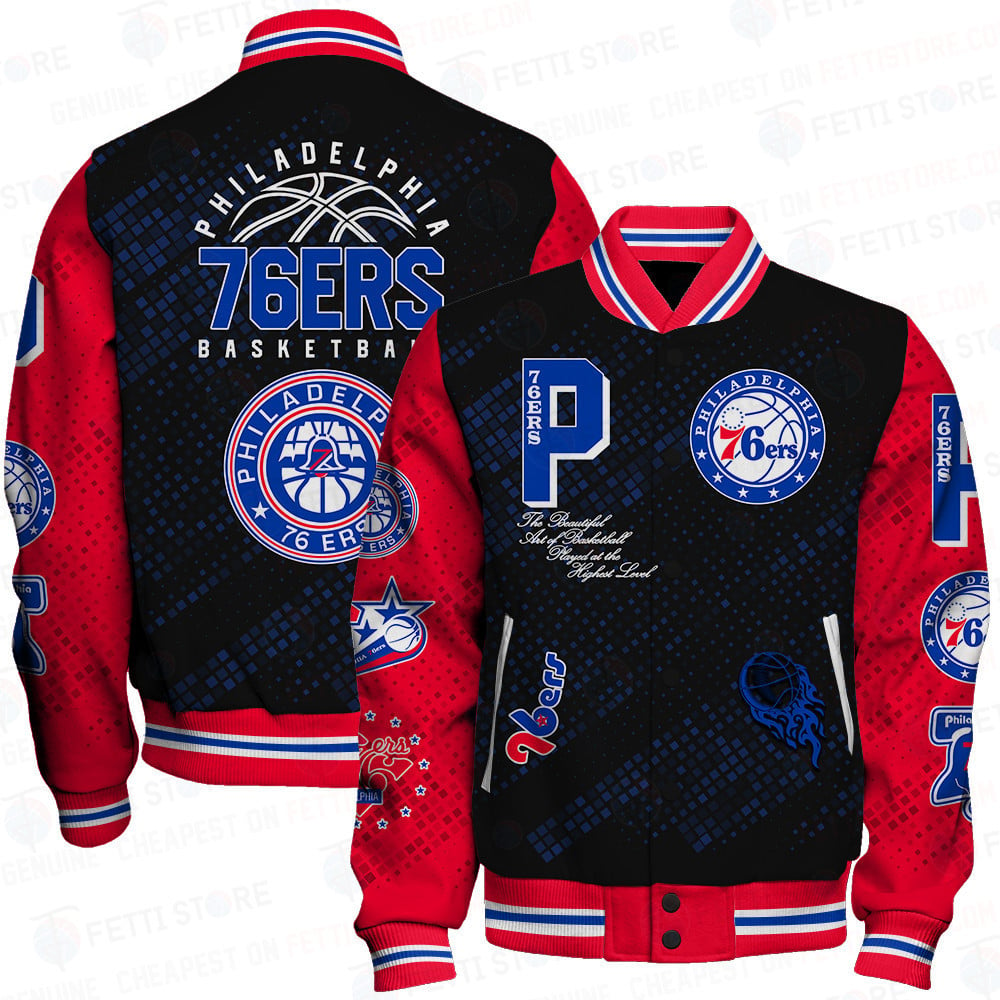 philadelphia 76ers nba baseball varsity jacket baseball jacket all over print sh1 v4 fdzpd