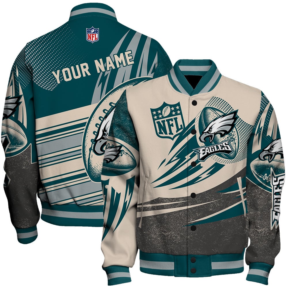 philadelphia eagles aop varsity jacket baseball jacket all over print wf v10 s1ktx