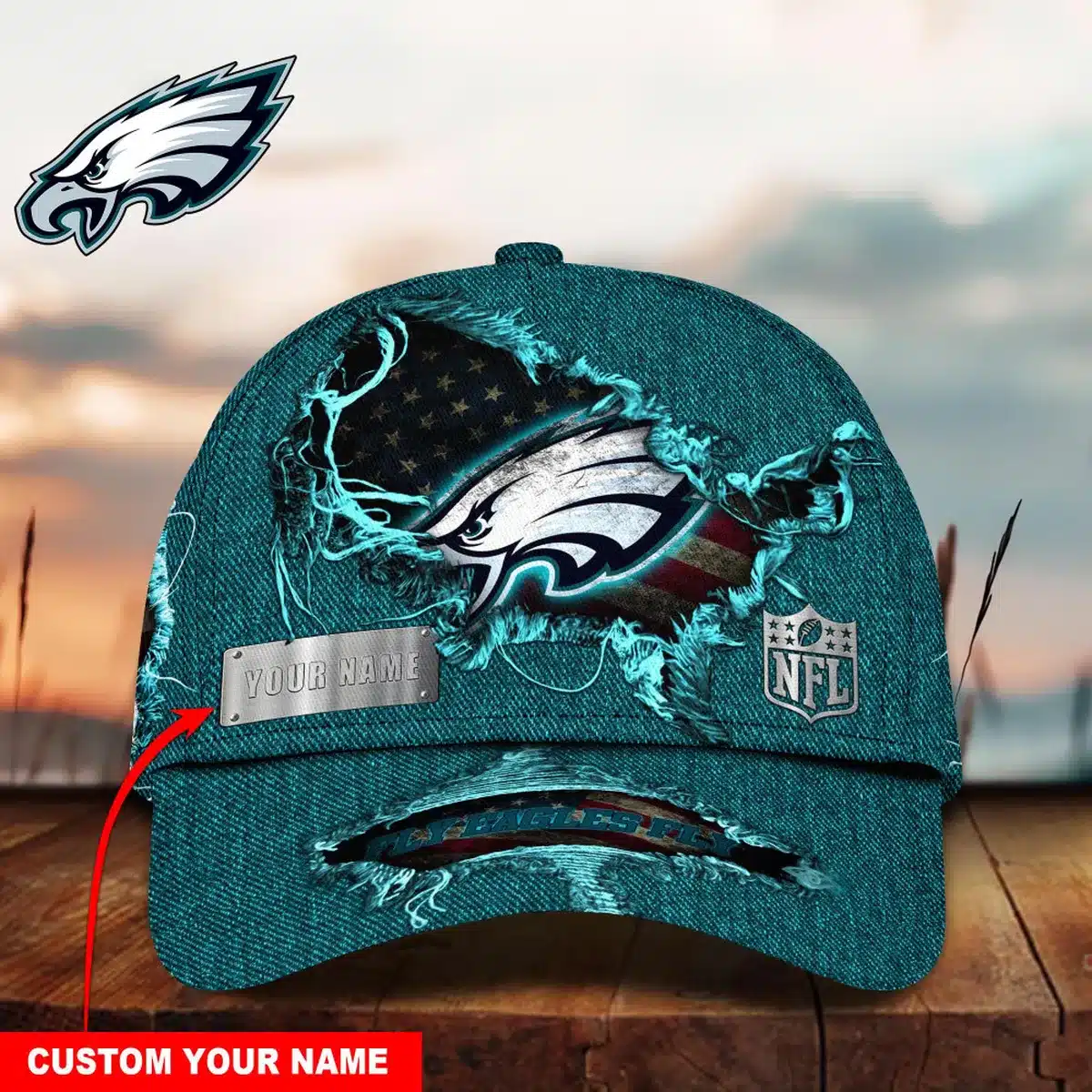 philadelphia eagles classic cap gift for fans wty242509 osz56