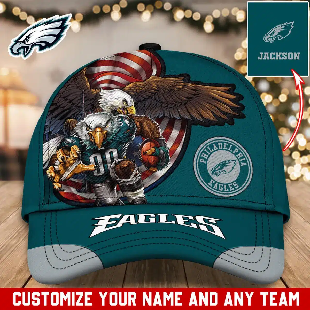 philadelphia eagles classic cap gift for fans wty242511 aftll