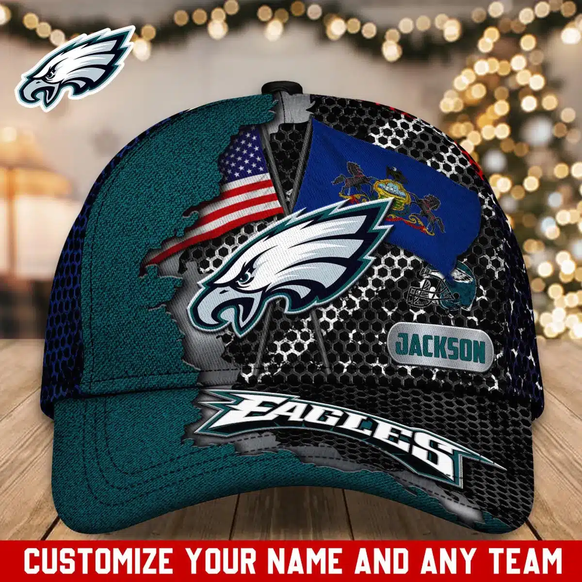 philadelphia eagles classic cap gift for fans wty242517 u4gfn