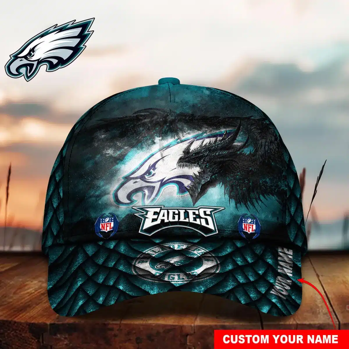 philadelphia eagles classic cap gift for fans wty242549 nppiv