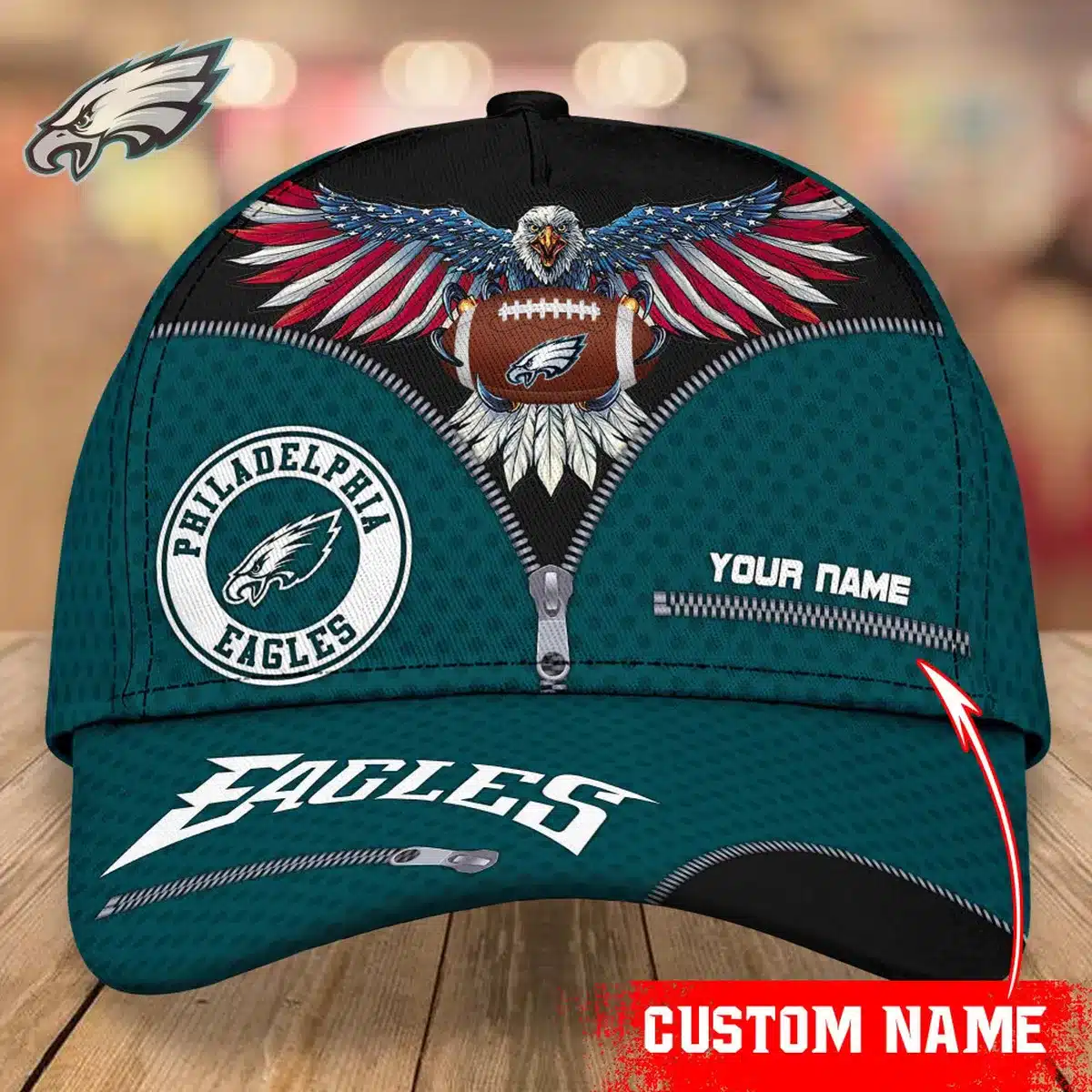 philadelphia eagles classic cap gift for fans wty242552 ibap6