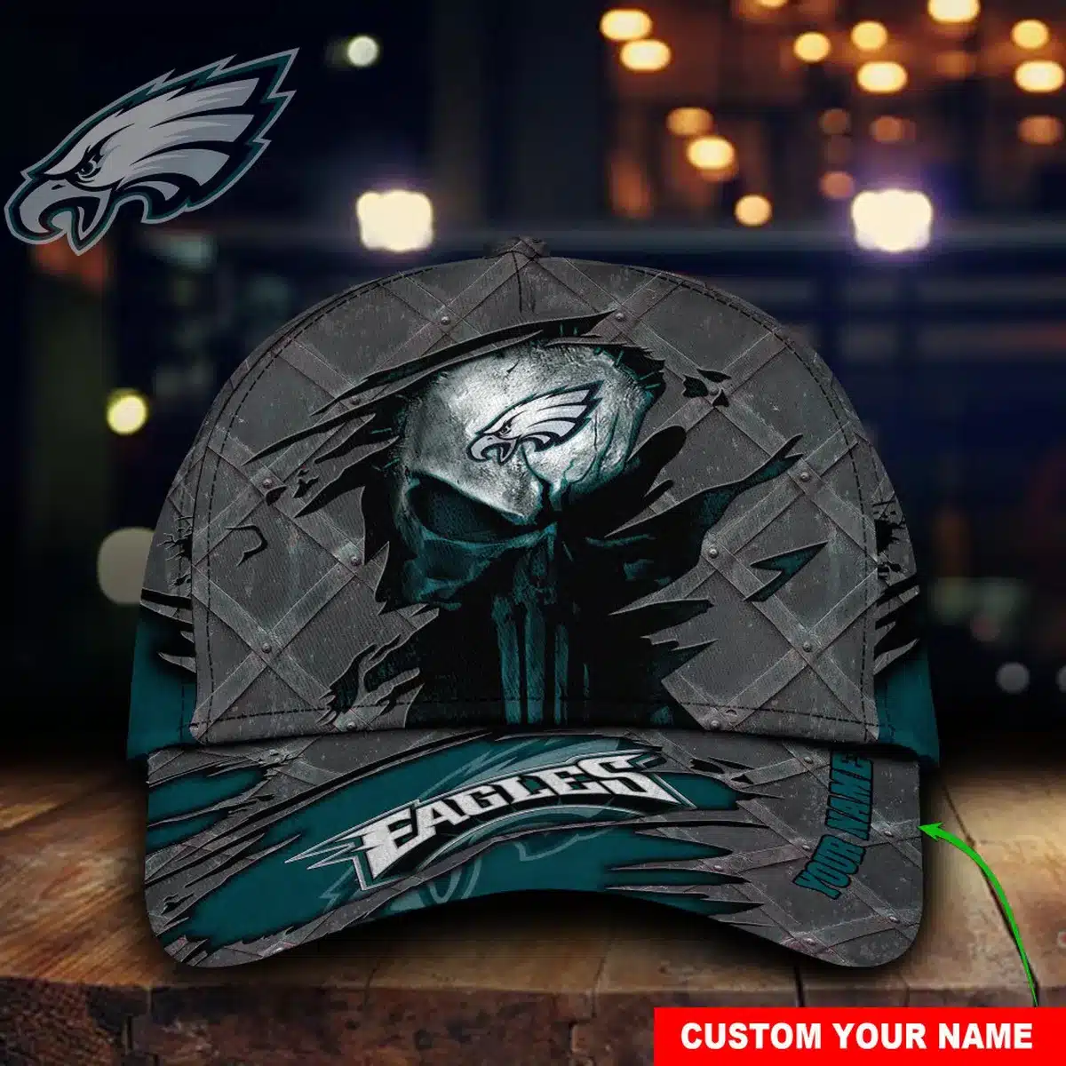 philadelphia eagles classic cap gift for fans wty242563 x7jug