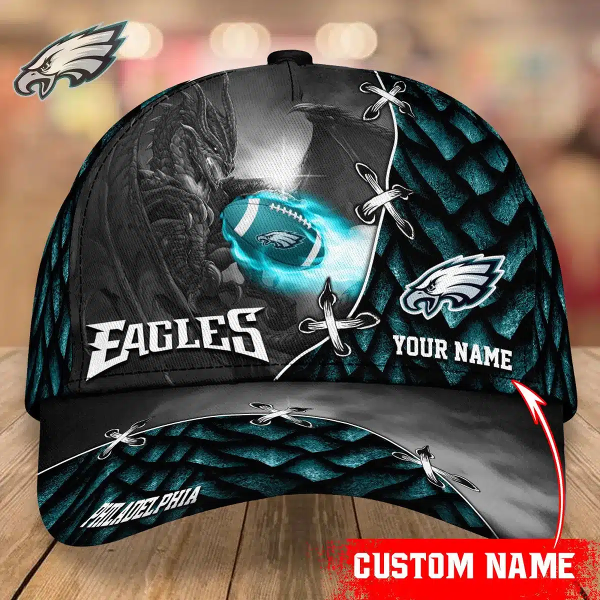 philadelphia eagles classic cap gift for fans wty242566 w4bop