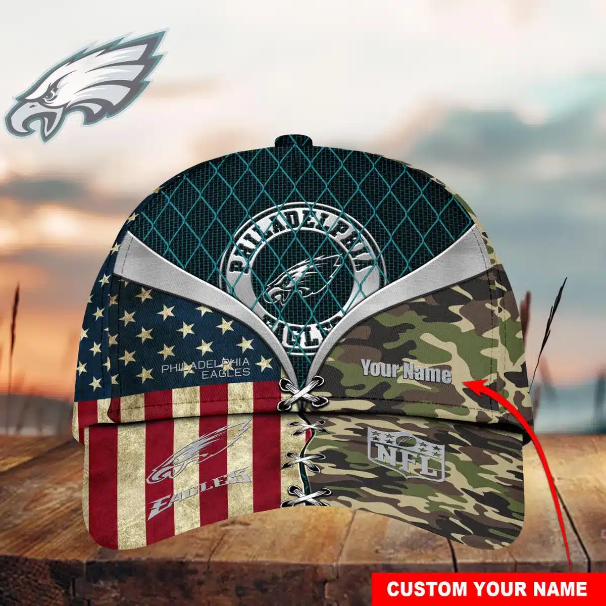 philadelphia eagles classic cap gift for fans wty242567 mdhsr