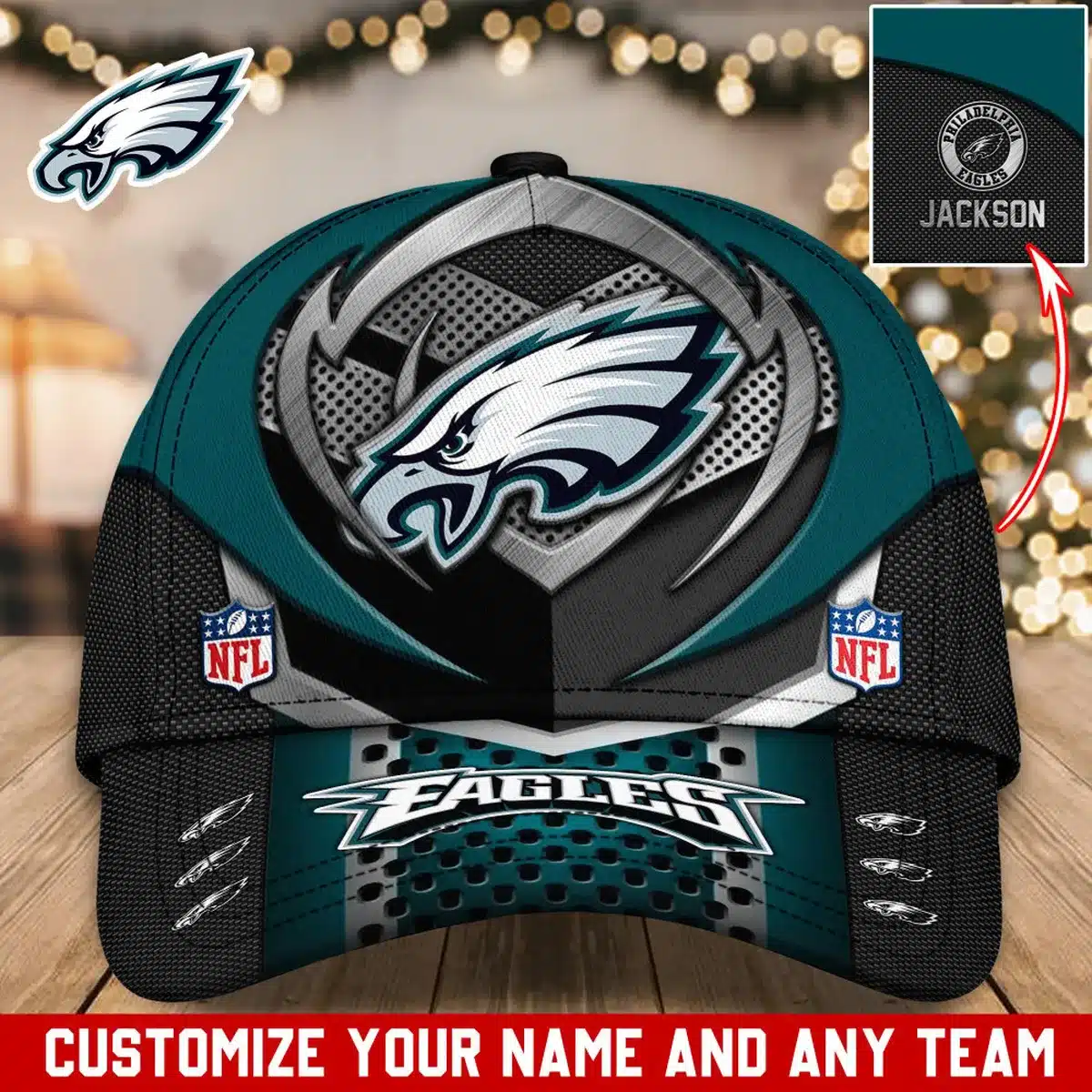 philadelphia eagles classic cap gift for fans wty242568 wp4gd