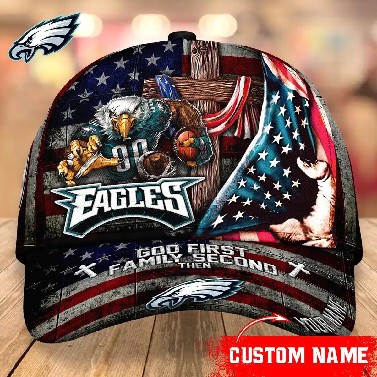 philadelphia eagles classic cap gift for fans wty242572 2davk