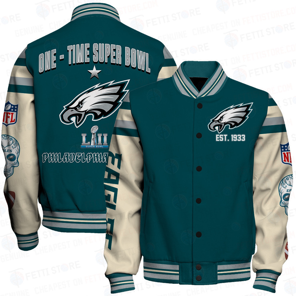 philadelphia eagles nfl baseball varsity jacket baseball jacket all over print sfat v2 ptxld