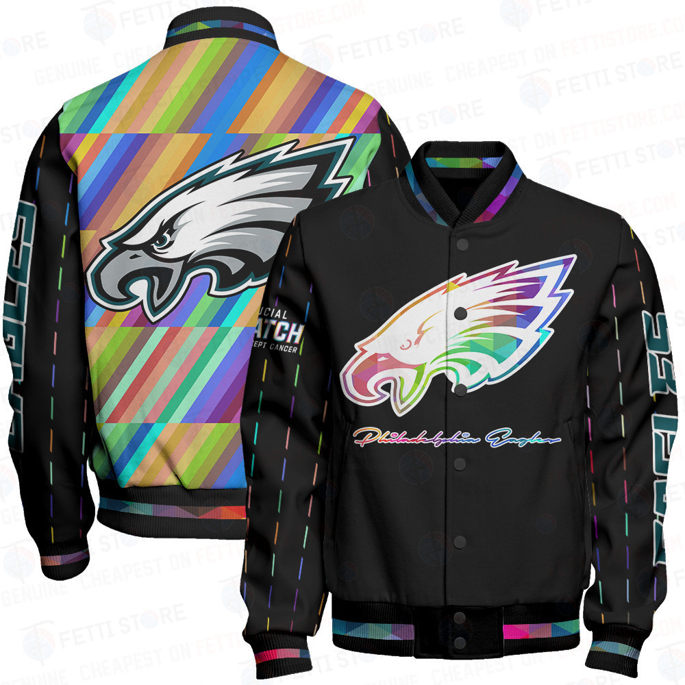 philadelphia eagles nfl baseball varsity jacket baseball jacket all over print v2 iwfz2