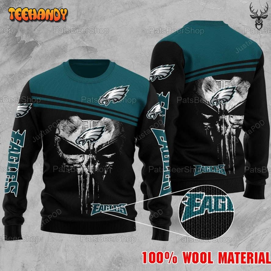 philadelphia eagles nfl ugly christmas sweater all over print sweatshirt fuvgf