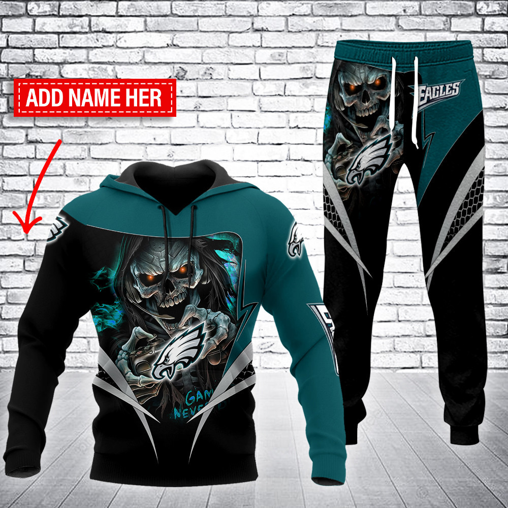 philadelphia eagles personalized hoodie and joggers bb68 ejaw7