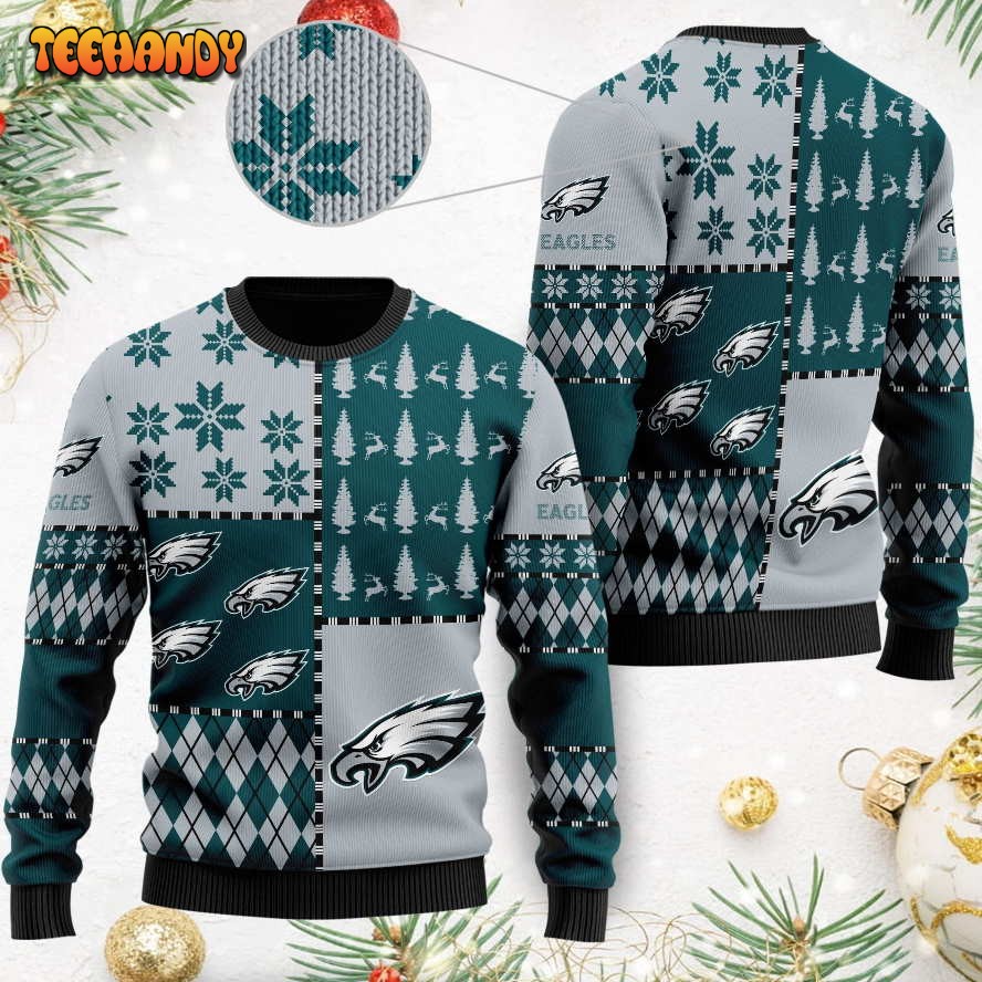 philadelphia eagles ugly christmas sweaters best christmas gift for eagles fans wi9ij