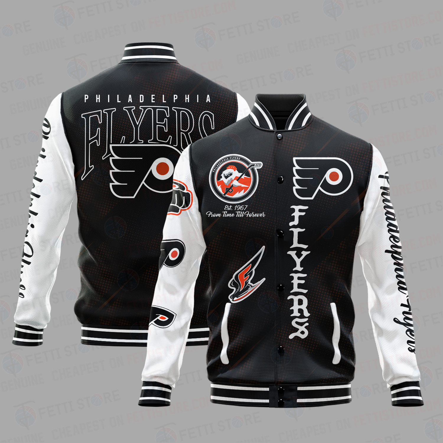 philadelphia flyers nhl baseball varsity jacket baseball jacket all over print sh1 v1 yciav