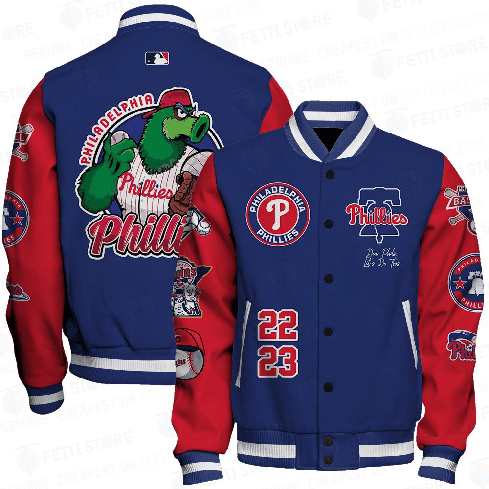 philadelphia phillies mlb 2023 baseball varsity jacket baseball jacket all over print kku0f