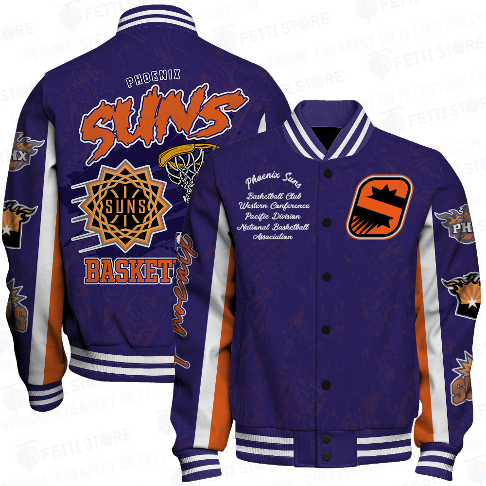 phoenix suns nba baseball varsity jacket baseball jacket all over print sfat v18 0bdkb