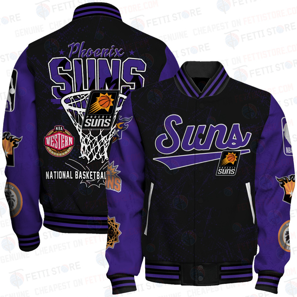 phoenix suns nba baseball varsity jacket baseball jacket all over print sfat v20 rsud0