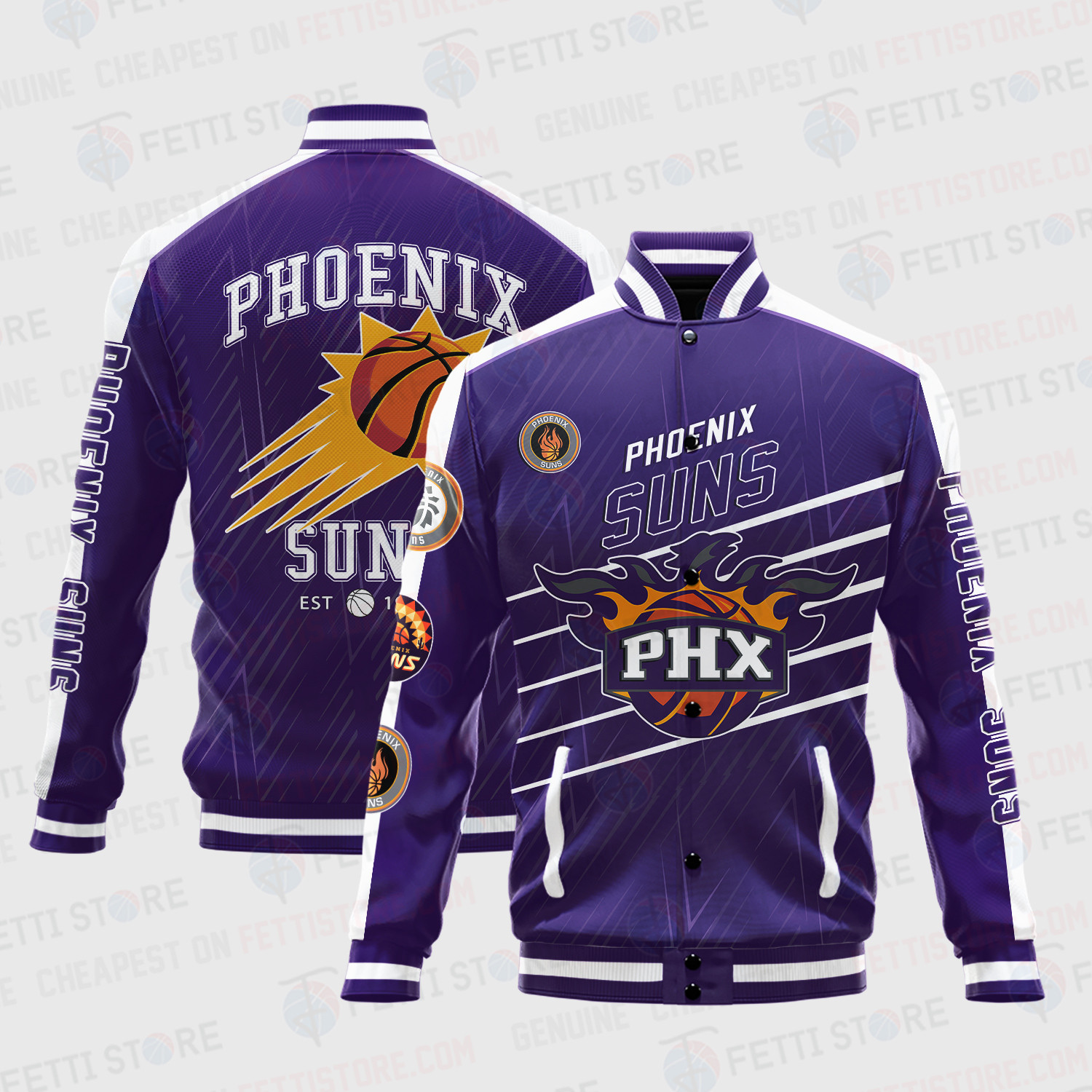 phoenix suns nba baseball varsity jacket baseball jacket all over print sh1 v3 6t3ro