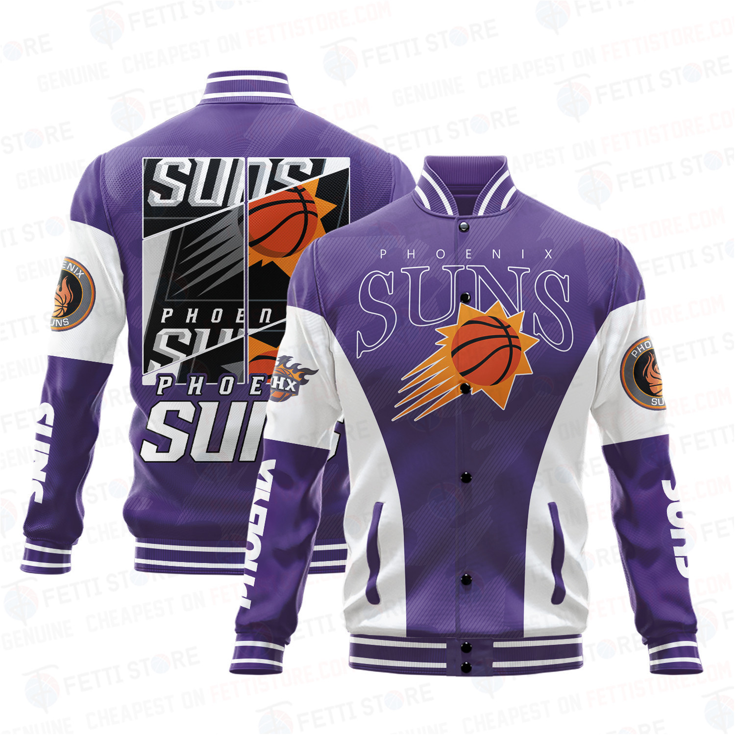 phoenix suns nba baseball varsity jacket baseball jacket all over print sh1 v7 49e9r