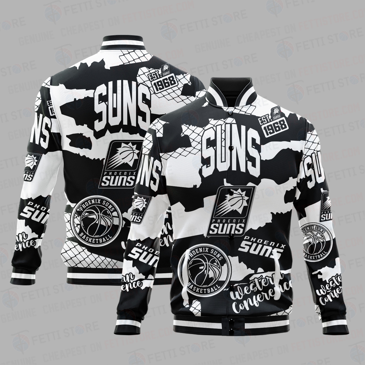 phoenix suns nba baseball varsity jacket baseball jacket all over print sh1 v8 xant3