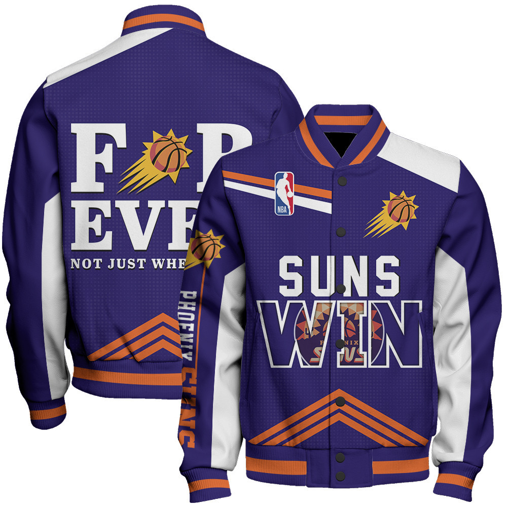 phoenix suns nba baseball varsity jacket baseball jacket all over print stm v15 brvo3