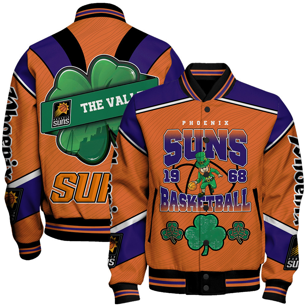 phoenix suns nba baseball varsity jacket baseball jacket all over print stm v20 zxmzi