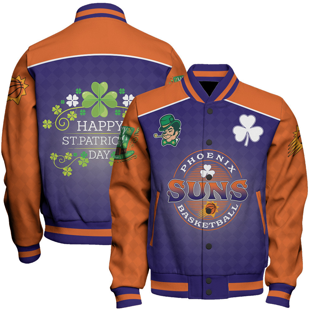 phoenix suns nba baseball varsity jacket baseball jacket all over print stm v21 vz71r