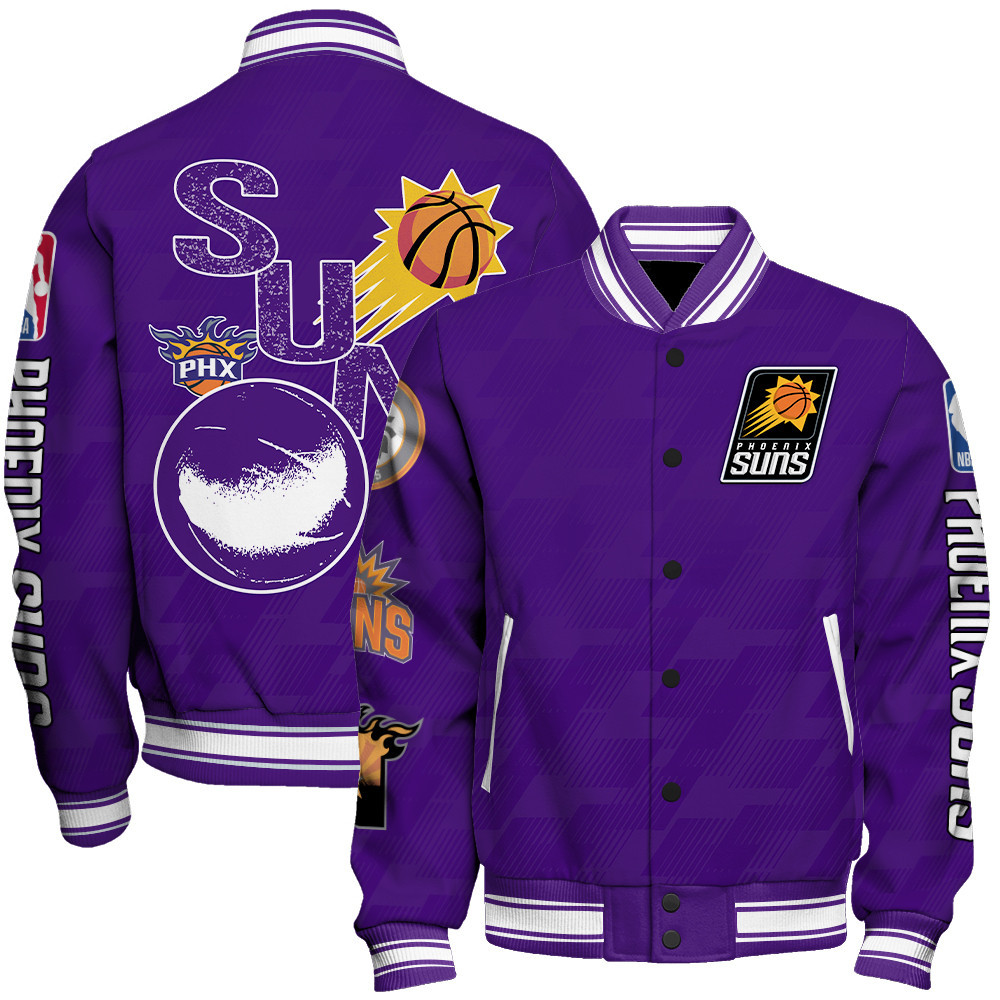 phoenix suns new design team color baseball varsity jacket baseball jacket all over print sfat v16 6awhy