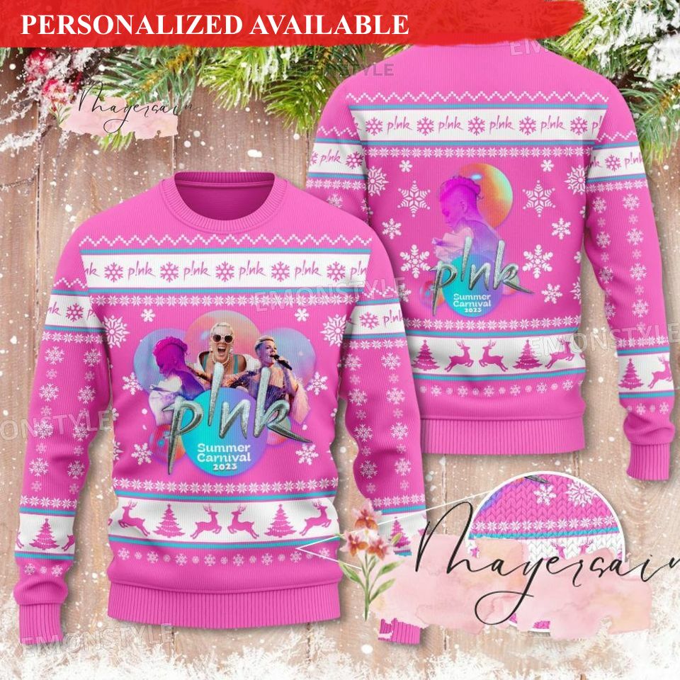 pink ugly christmas sweater 3d sweater 8289