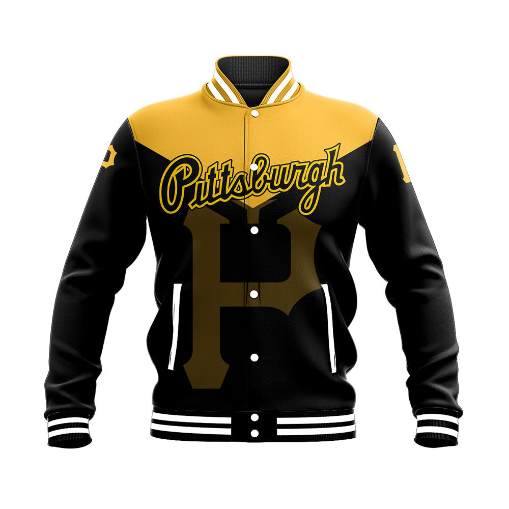 pittsburgh pirates baseball jacket button up zipper hooded all over print drinking style mlb kqdkj