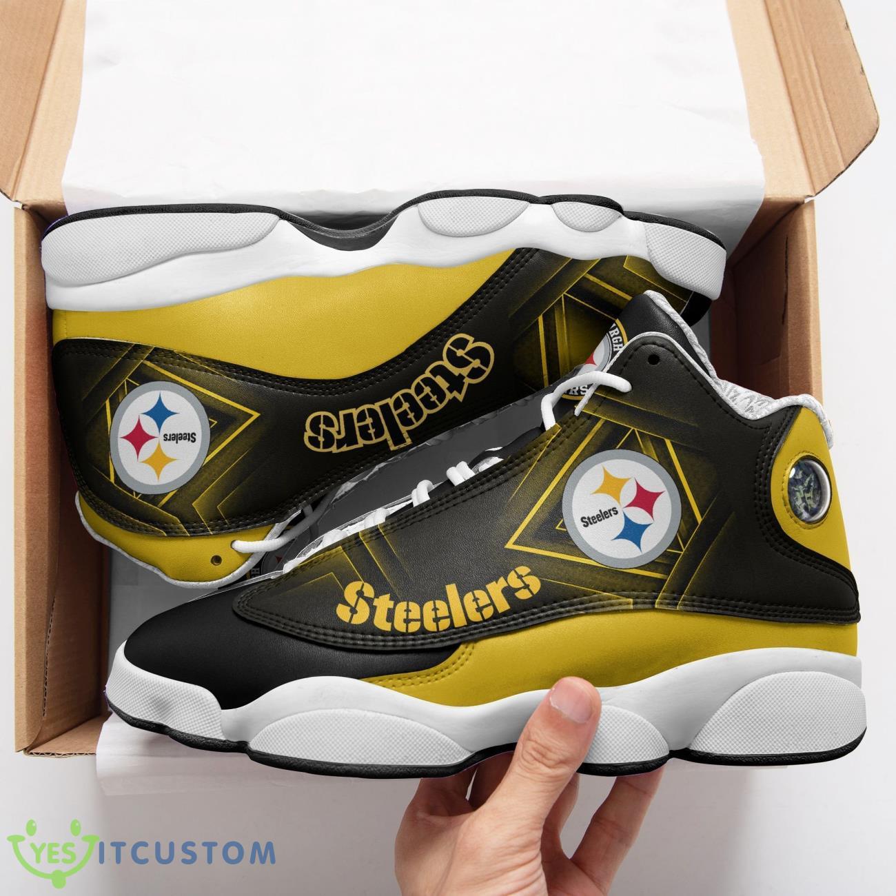 pittsburgh steelers air jordan 13 sneakers sport season gift