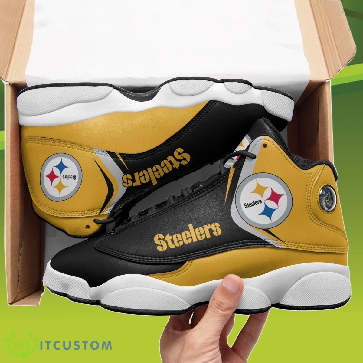 pittsburgh steelers air jordan 13 sneakers unique gift for friends