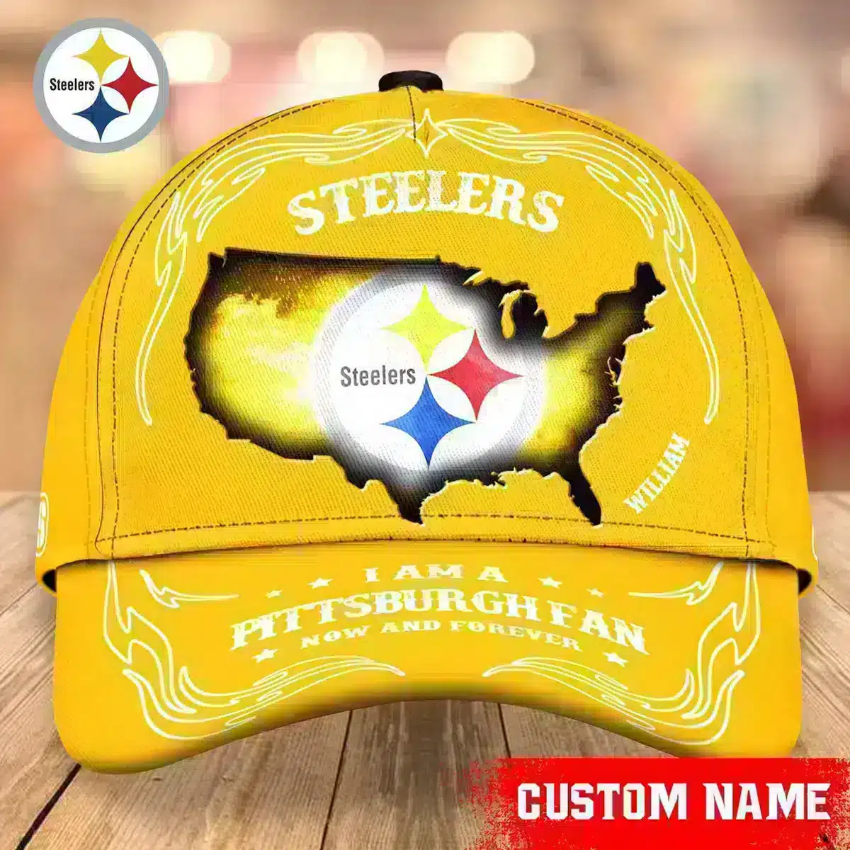 pittsburgh steelers classic cap gift for fans wty242593 6dz3g