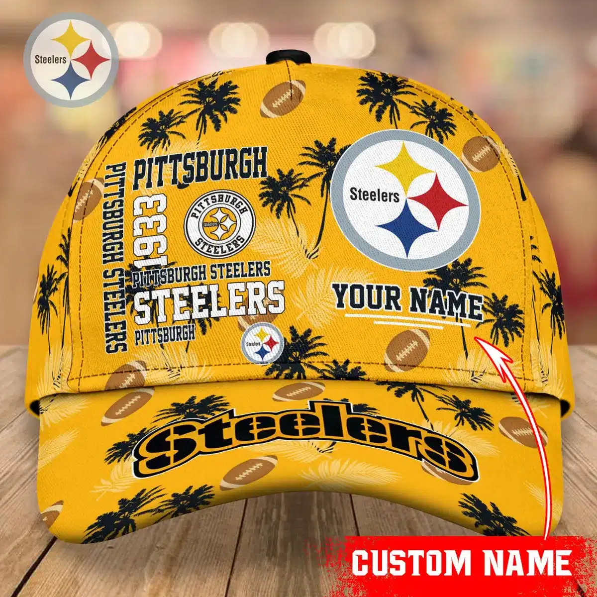 pittsburgh steelers classic cap gift for fans wty242614 9xtso