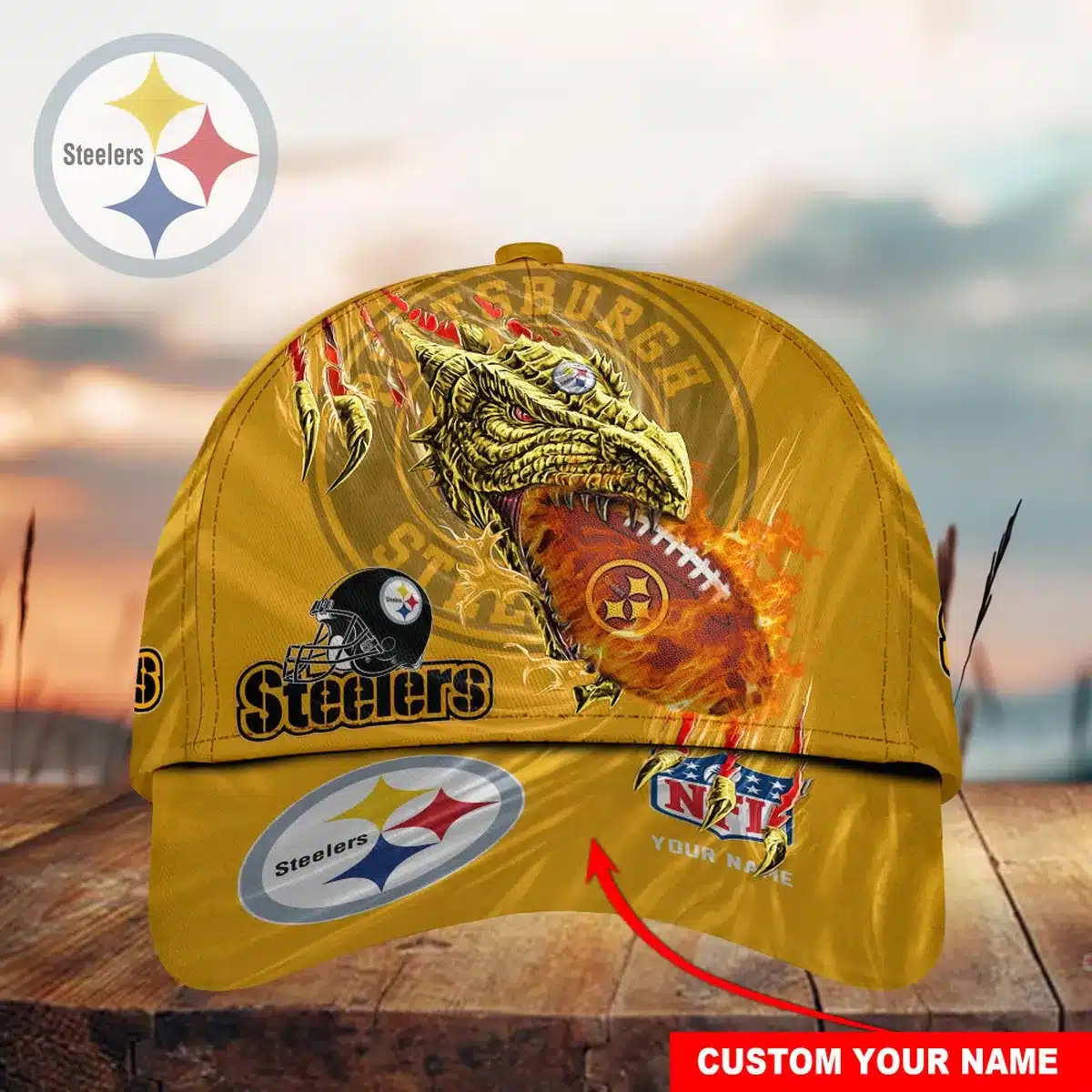 pittsburgh steelers classic cap gift for fans wty242635 w1ex8