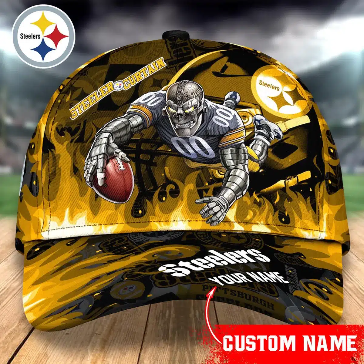 pittsburgh steelers classic cap gift for fans wty242636 6ezsv