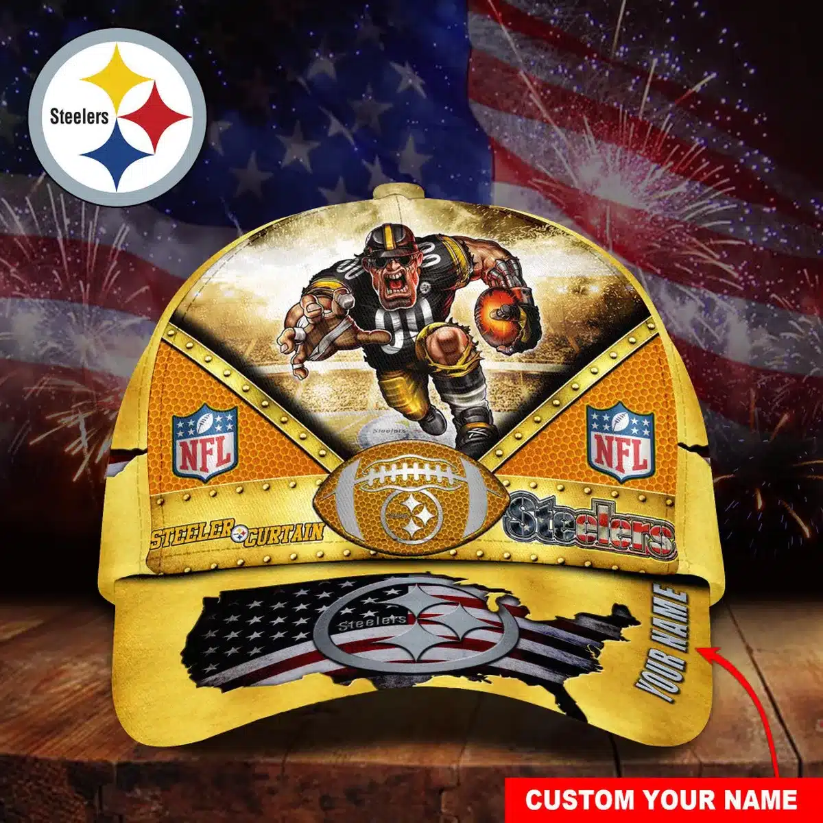 pittsburgh steelers classic cap gift for fans wty242673 3h7oe