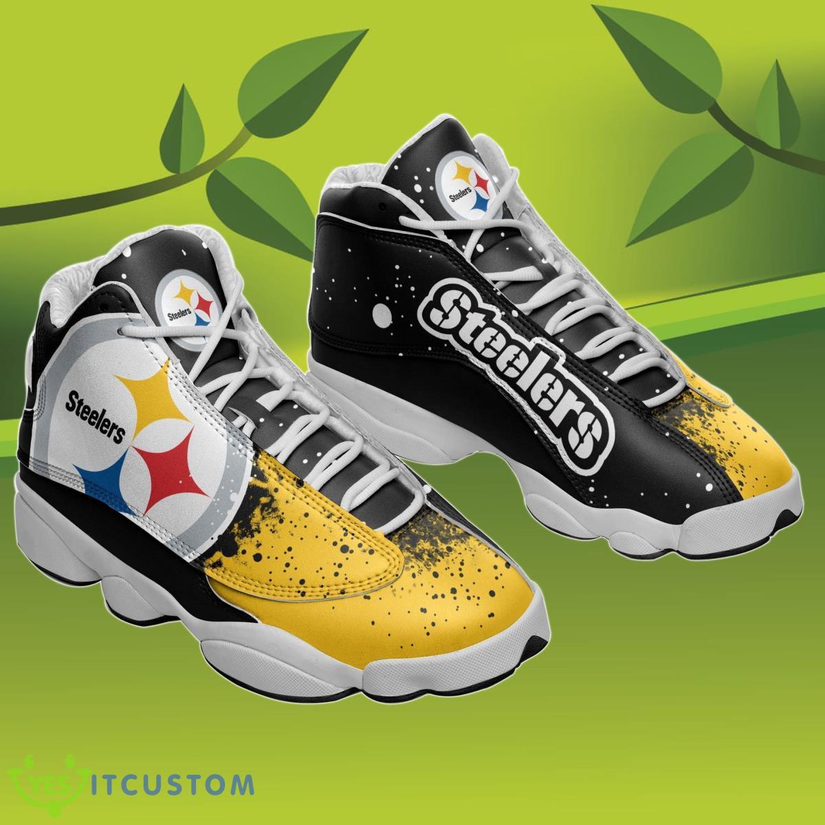 pittsburgh steelers edition air jordan 13 sneakers best gift for everyone