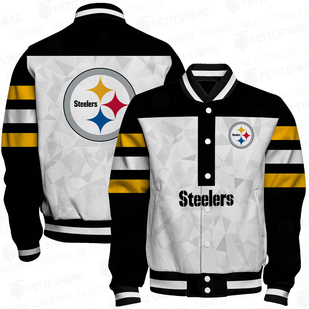 pittsburgh steelers nfl 2023 starter thursday night gridiron raglan unisex baseball varsity jacket baseball jacket all over print v6 gcedg