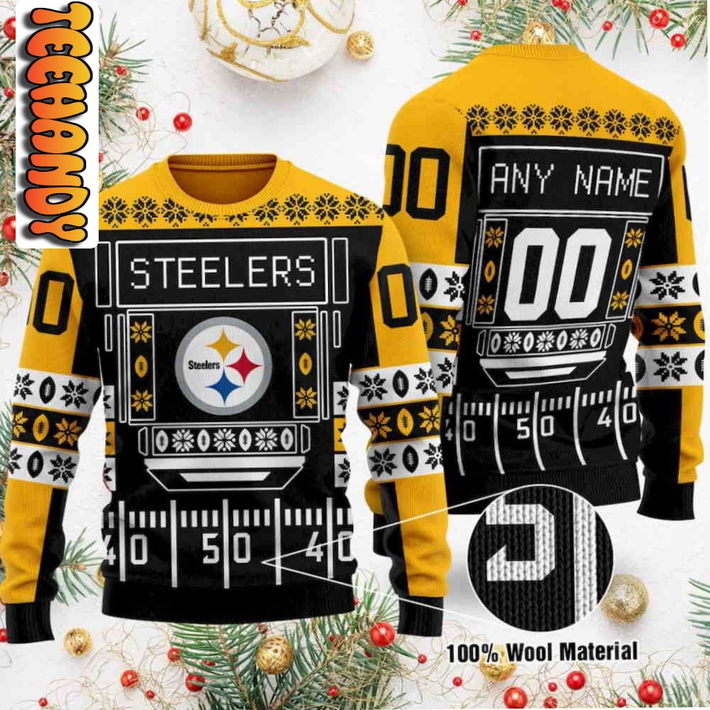 pittsburgh steelers nfl ugly christmas sweater19020