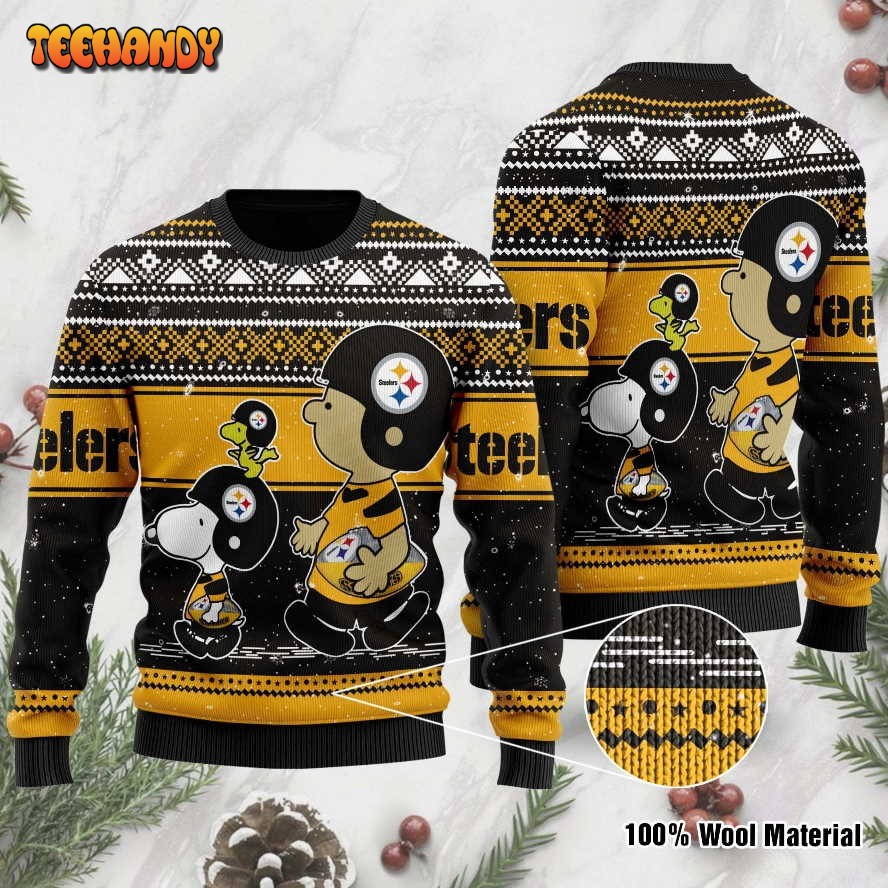 pittsburgh steelers sweater ugly christmas sweater ugly sweater v60gq