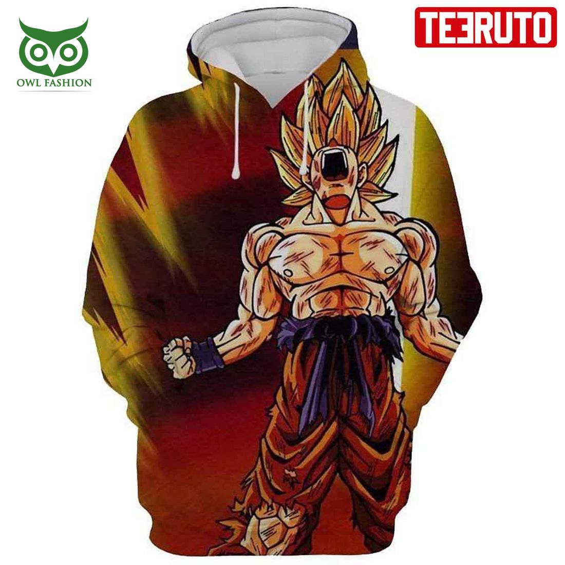 planet namek ssj goku dragon ball z dragon ball z graphic anime hd 3d aop hoodie 1 MEBAr