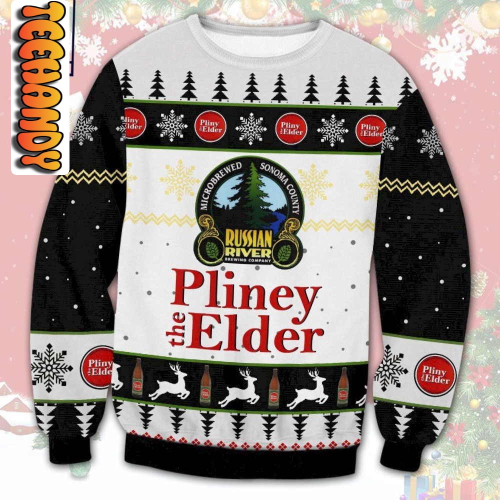 pliney the elder ugly christmas sweater21117