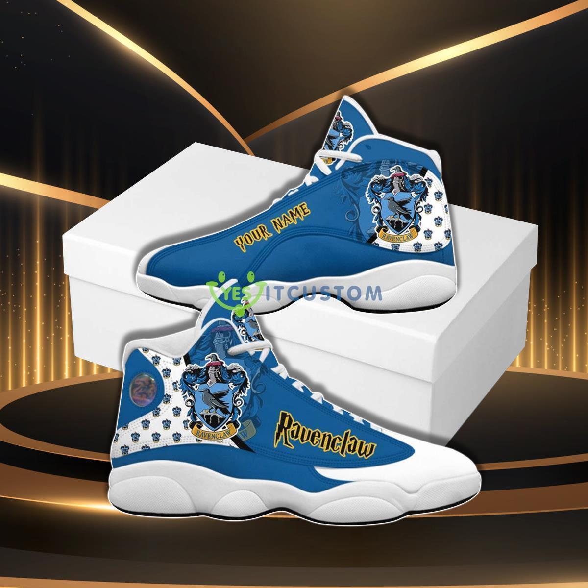 ravenclaw custom name air jordan 13 sneaker